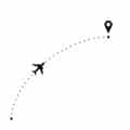Calcular a distância do voo da Luxair 