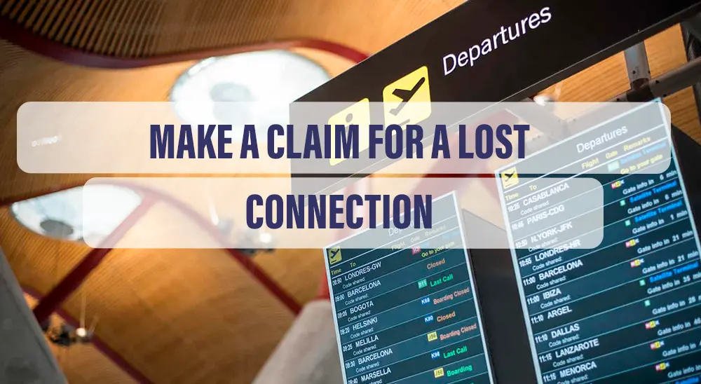Claim for lost connection